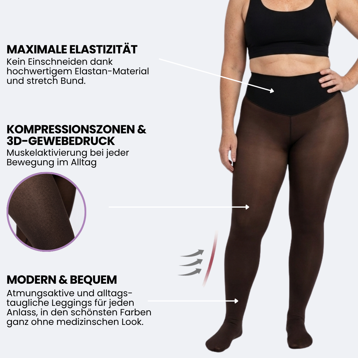 COREEX™ Winter-Kompressionsstrumpfhose