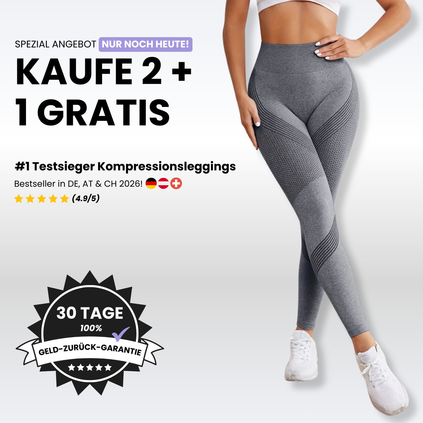 COREEX CelluFlex™ 3D-Kompressionsleggings (Cellulite)