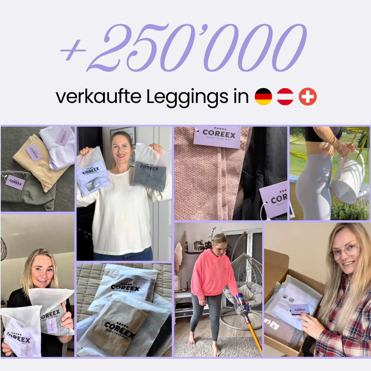 COREEX CelluFlex™ 3D-Kompressionsleggings LIMITED EDITION