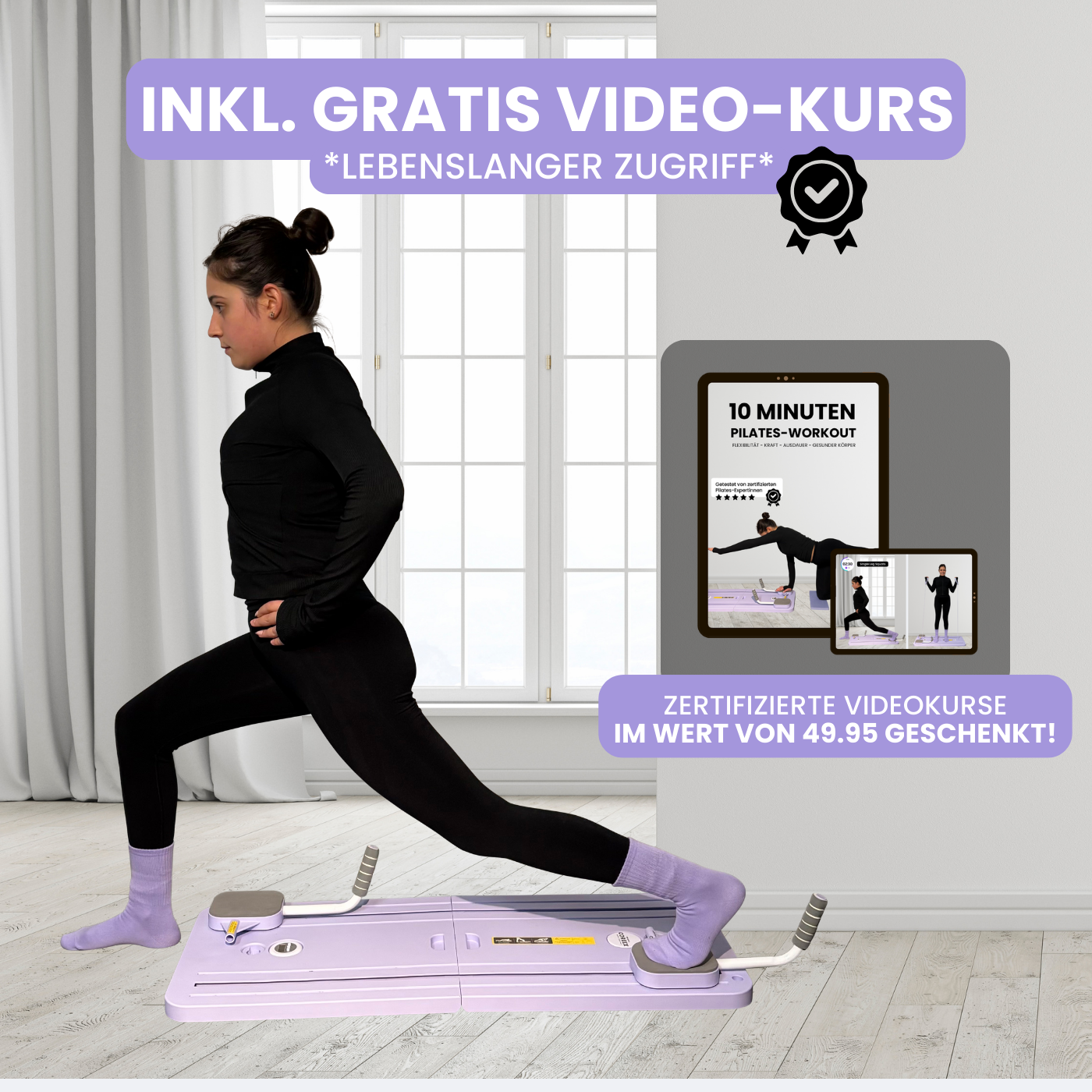 COREEX Pilates Reformer Pro+