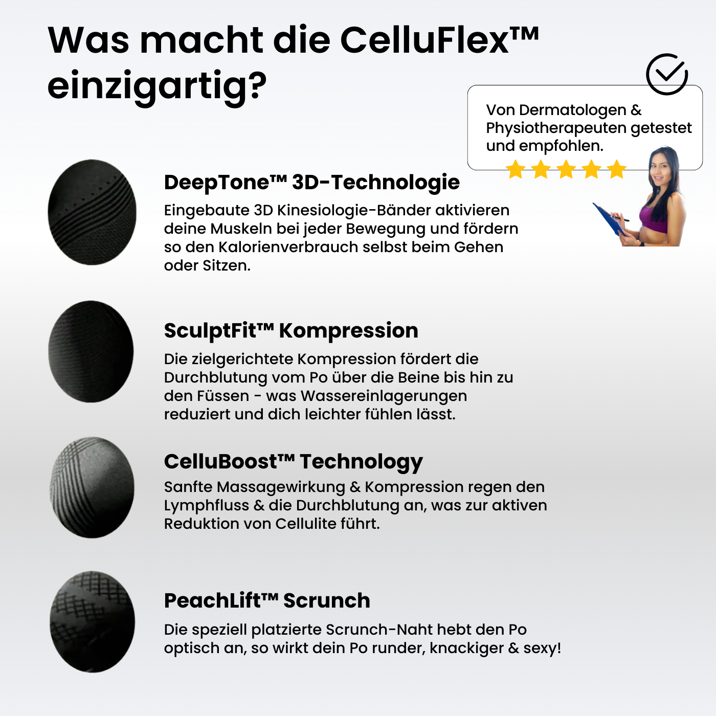 COREEX CelluFlex™ 3D-Kompressionsleggings