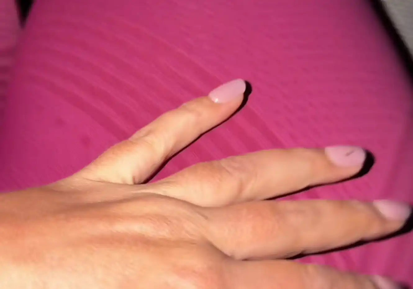 Nahaufnahme der eingestrickten 3D-Struktur der CelluFlex Leggings
