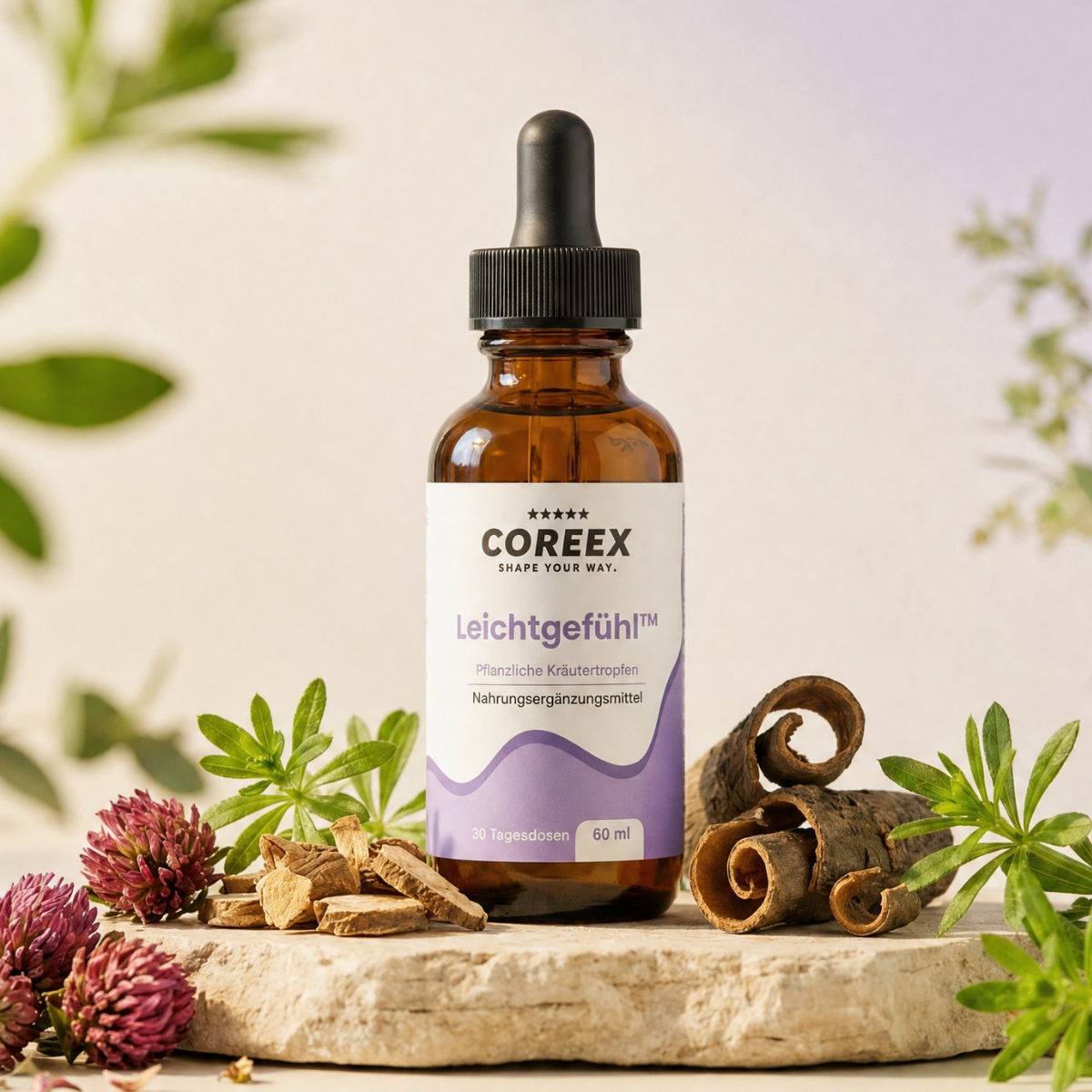 COREEX Leichtgefühl™ Pflanzliche Kräutertropfen