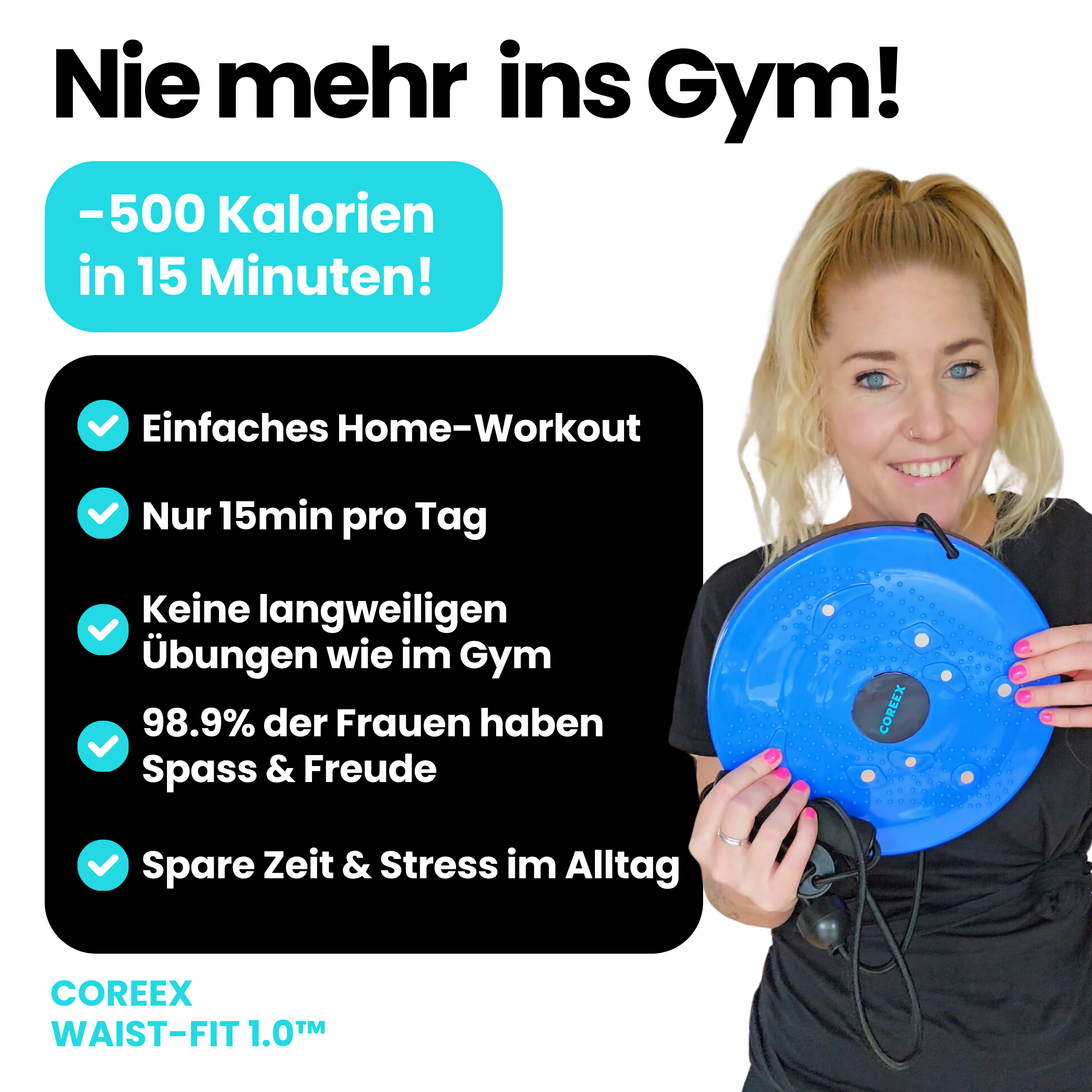 COREEX Waist-Fit 1.0™ inkl. Griffbänder