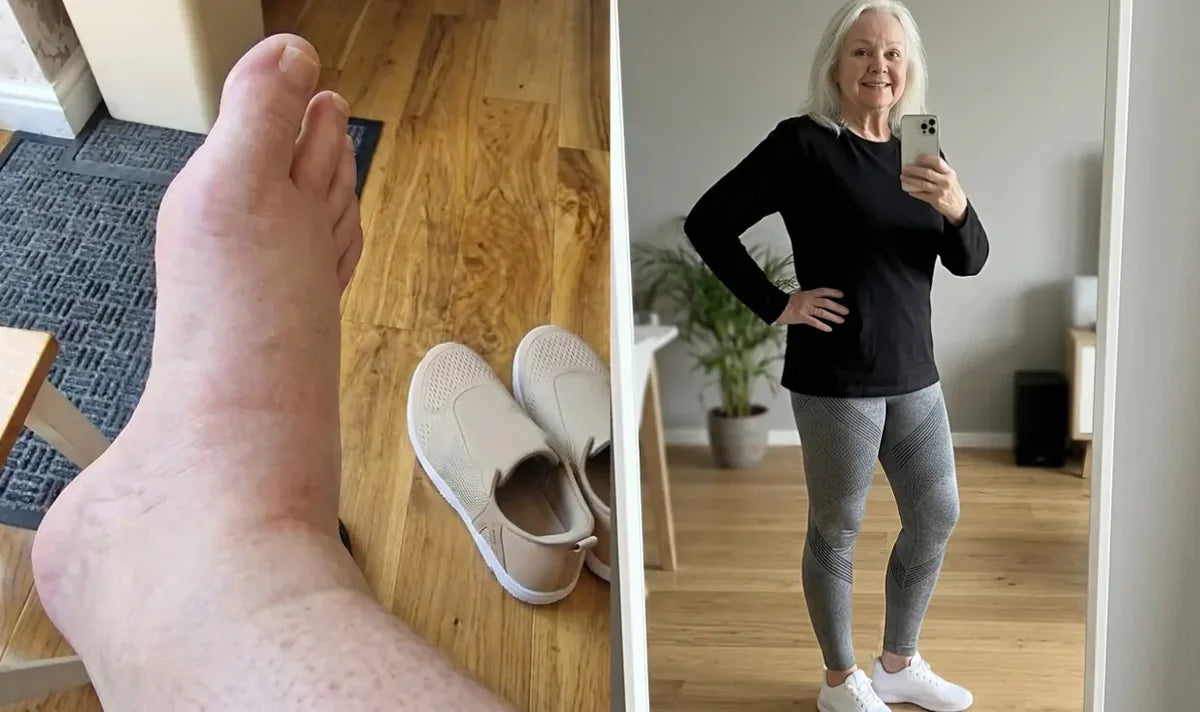 Illustration: Schwere, geschwollene Beine? Eine 63-jährige Schweizerin hat dagegen eine Leggings erfunden, die selbst ein Gefäßarzt für unmöglich hielt. Je